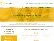 Tablet Screenshot of gastronomiatathagata.com